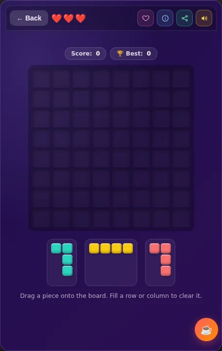 Block Puzzle World screenshot