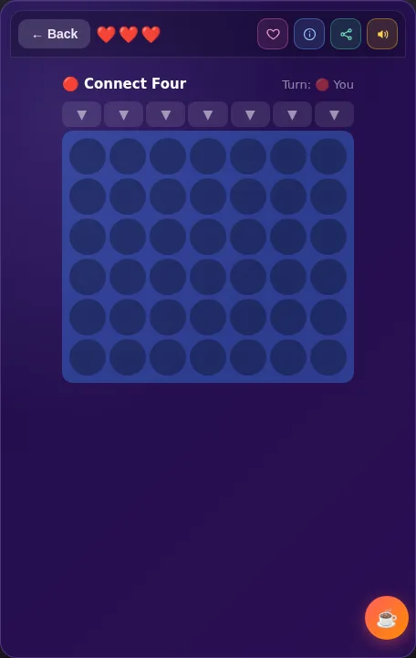 Connect Four screenshot