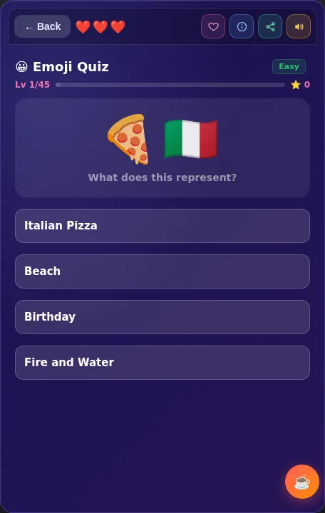 Emoji Quiz screenshot