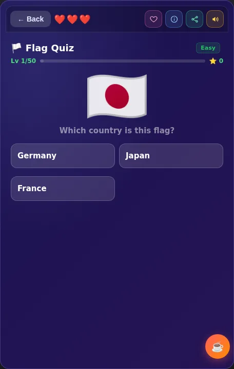 Flag Quiz screenshot