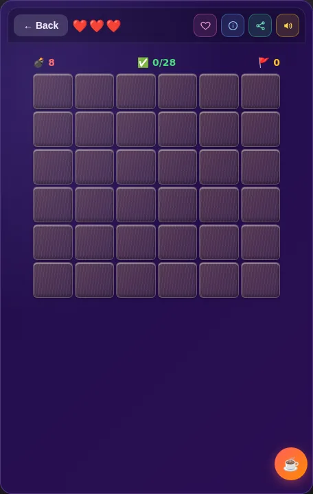 Minesweeper screenshot