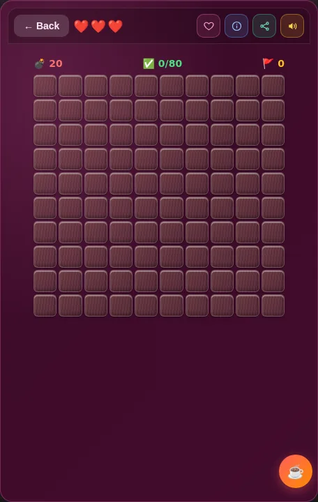 Minesweeper Hard screenshot