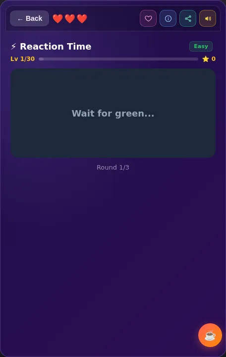 Reaction Time screenshot