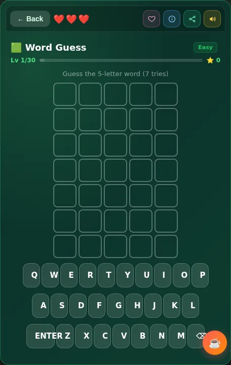 Word Guess screenshot